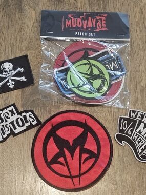Mudvayne Patches Chad's Set Of 9
